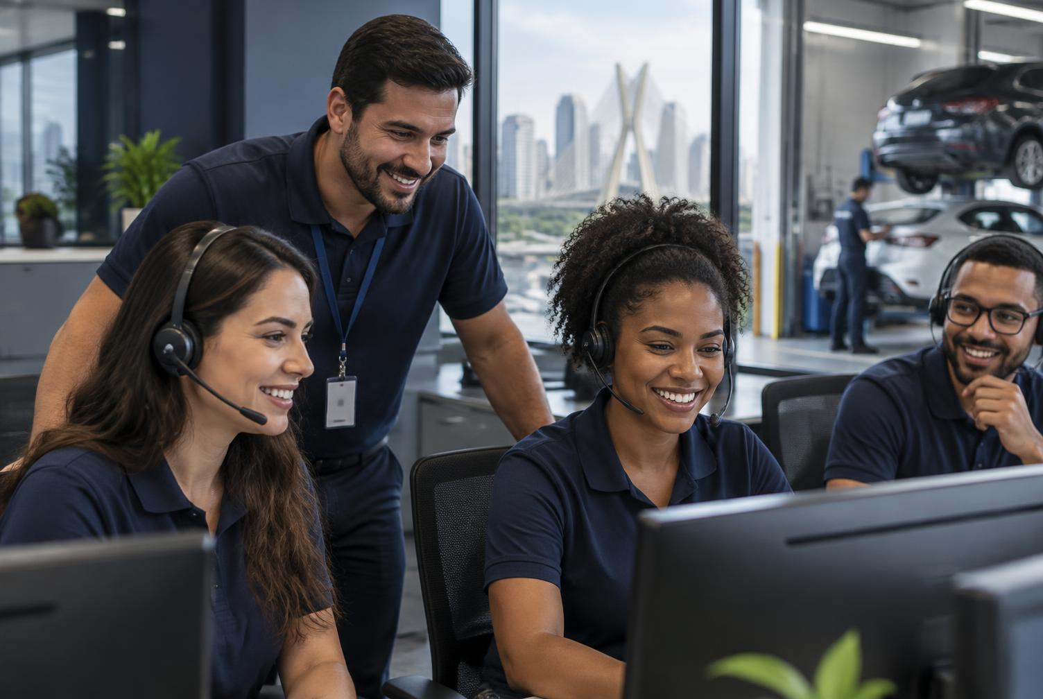 Equipe de atendimento AMMAPP